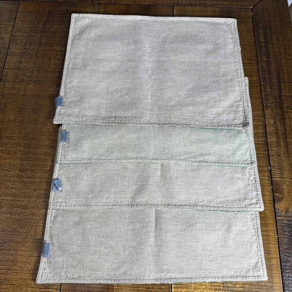 8 Vtg Julia Junkin Studio Collection Artist Series Western Linen‎ Wine Placemats